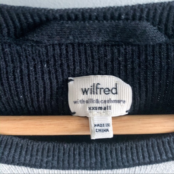 Wilfred Balzac Silk/Cashmere Sweater - Size XXS - Picture 4 of 5